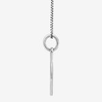 Round Cut Cubic Zirconia in 925 Sterling Silver Necklace 3