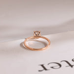 Stunning 1.0 - 2.0 CT Cushion Moissanite Engagement Ring With Pave Design 3