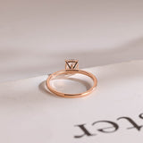 Stunning 1.0 - 2.0 CT Cushion Moissanite Engagement Ring With Pave Design 3