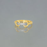 Stunning 0.07 TCW Round Moissanite Stones Diamond Bridle Wedding Bands 7