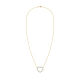 1.44 TCW Round Aquamarine Lab Made Diamond- March Birthstone Necklace 5