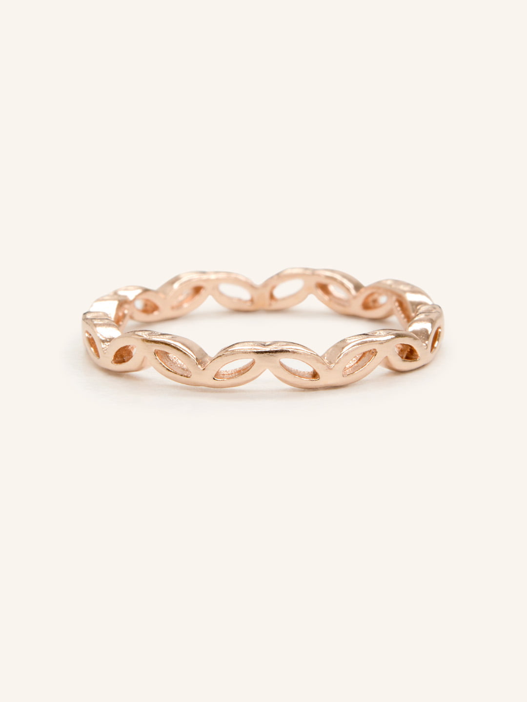 Stunning Crown Leaf Metal Wedding Bands 3