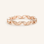 Stunning Crown Leaf Metal Wedding Bands 3