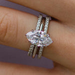 Marquise Cut Solitaire Style Cubic Zirconia in 925 Sterling Silver Ring 4