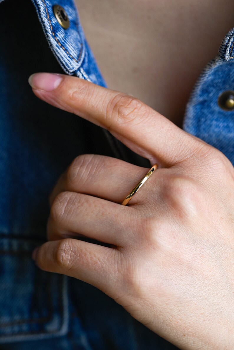 Stunning Minimalist Metal Wedding Bands 7