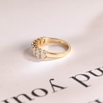 Stunning 0.3 TCW Oval Moissanite Stones Half Eternity Wedding Band 9