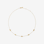 Round Cut Cubic Zirconia in 925 Sterling Silver Necklace 3