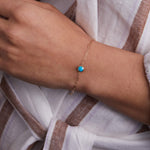 0.90 CT Round Topaz Lab Made Diamond- December Birthstone Bracelet 3