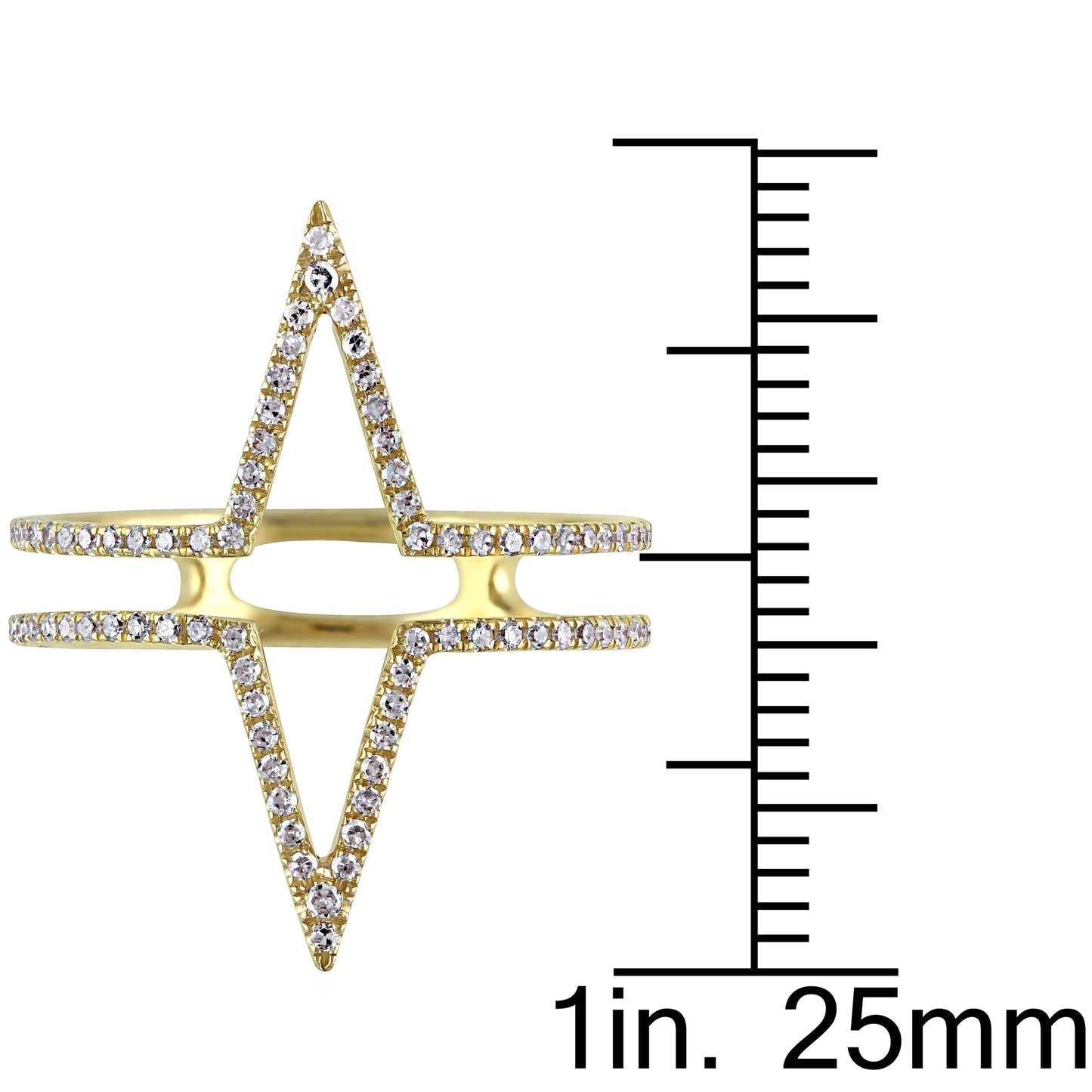 Round Cut Cubic Zirconia in 925 Sterling Silver Wedding Bands 6