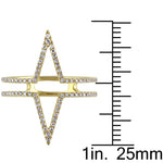 Round Cut Cubic Zirconia in 925 Sterling Silver Wedding Bands 9