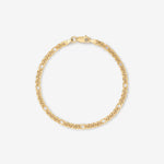 Round Cut Cubic Zirconia in 925 Sterling Silver Bracelet 1