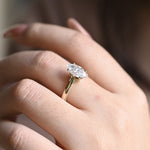 Stunning 1.0 - 2.0 CT Marquise Moissanite Engagement Ring Solitaire Style 8
