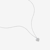 Round Cut Cubic Zirconia in 925 Sterling Silver Necklace 2