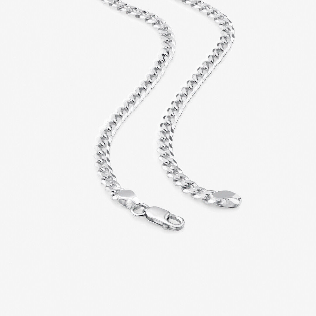 Round Cut Cubic Zirconia in 925 Sterling Silver Necklace 2
