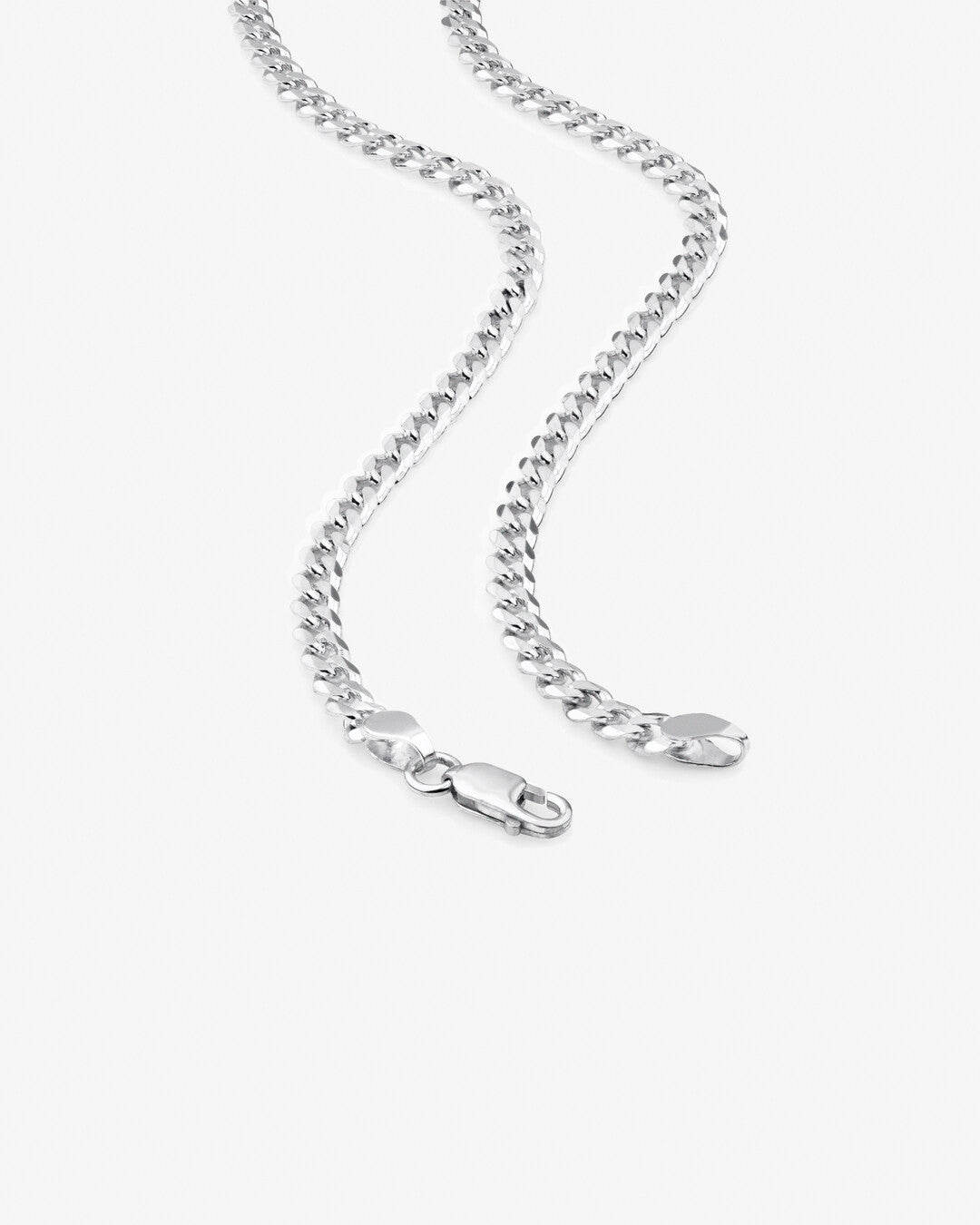 Round Cut Cubic Zirconia in 925 Sterling Silver Necklace 2