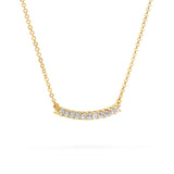 1.32 TCW Round April Diamond Lab Made Diamond- April Birthstone Necklace 4