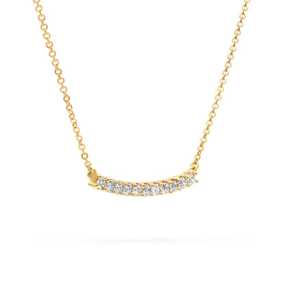 1.32 TCW Round April Diamond Lab Made Diamond- April Birthstone Necklace 4