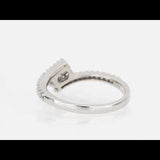 Round Cut Cubic Zirconia in 925 Sterling Silver Wedding Bands 9