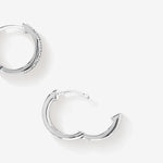 Round Cut Cubic Zirconia in 925 Sterling Silver Earrings 4