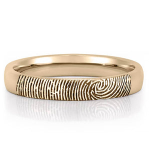 Stunning Fingerprint Wedding Bands