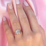 Stunning Women's Plain Metal Wedding Bands 6