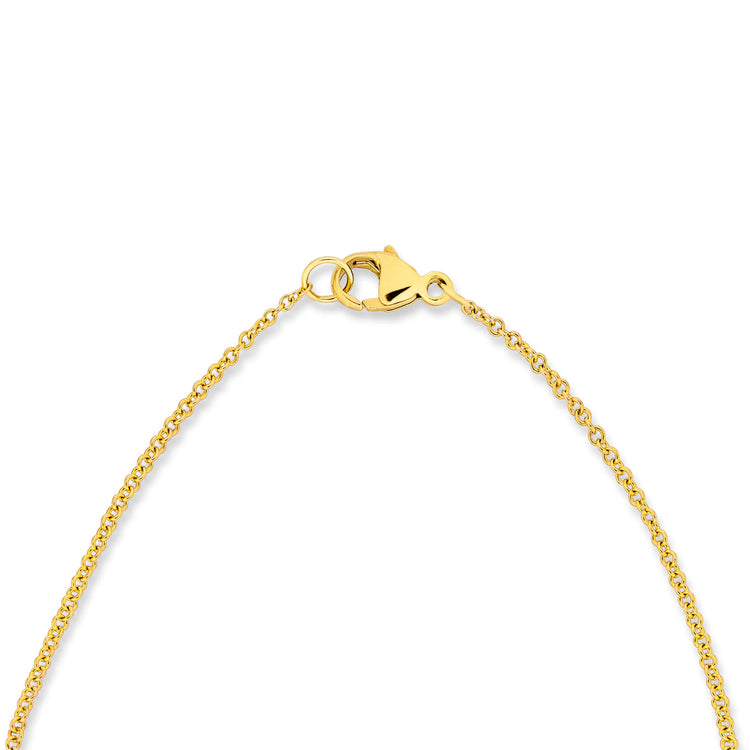 0.50 CT  Round Moissanite Diamond Halo Pendant Necklace in Solid Gold 4
