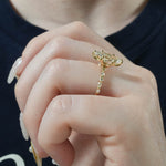 Stunning 1.0- 2.0 CT Oval Moissanite Engagement Ring with Pave Design 7