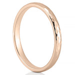 Stunning Hammered Metal Wedding Bands 6