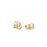 0.08 CT Round Peridot Lab Made Diamond- August Birthstone Studs 4