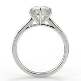 Stunning 0.81 CT Pear Moissanite Engagement Ring With Solitaire Design 6