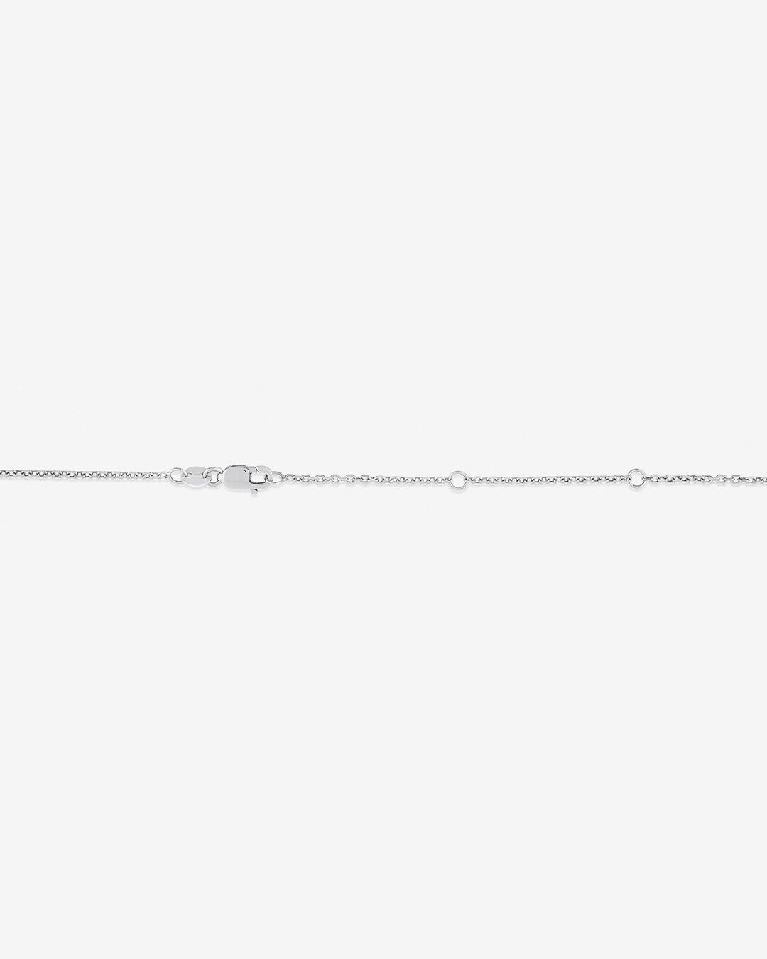 Round Cut Cubic Zirconia in 925 Sterling Silver Necklace 2