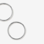 Round Cut Cubic Zirconia in 925 Sterling Silver Earrings 4