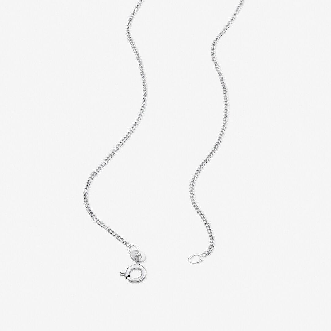 Round Cut Cubic Zirconia in 925 Sterling Silver Necklace 2