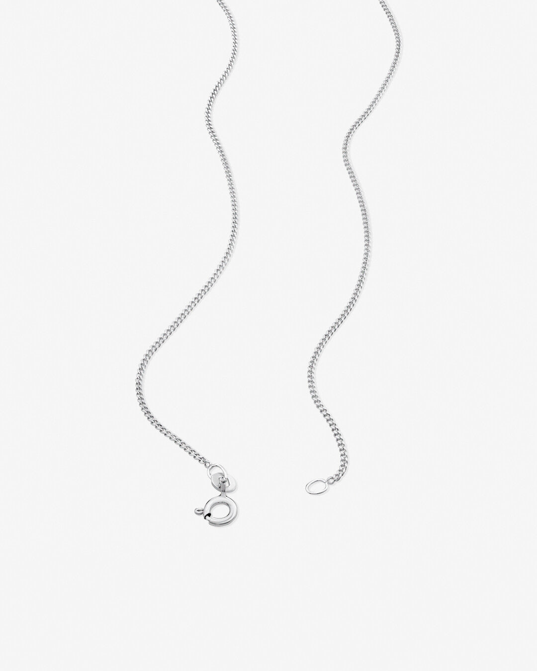 Round Cut Cubic Zirconia in 925 Sterling Silver Necklace 2