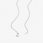 Round Cut Cubic Zirconia in 925 Sterling Silver Necklace 2