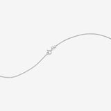 Round Cut Cubic Zirconia in 925 Sterling Silver Necklace 4