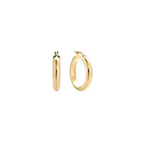 Lightweight Hoops Earrings in Gold 1