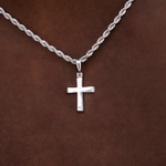 Cross Pendant Style Silver Pendant for Him 3
