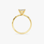 Stunning 2.0 CT Heart Moissanite Engagement Ring with Dainty Pave Design 3
