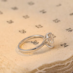 Stunning 2.0 CT Oval Moissanite Engagement Ring with Solitaire Design 7