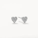 0.09 TCW Round Cut Moissanite Stud Earrings
