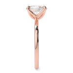 Stunning 2.11 CT Oval Moissanite Engagement Ring with Solitaire Design 10