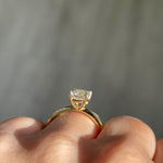 Stunning 1.80 CT Emerald Moissanite Engagement Ring with Solitaire Design 4