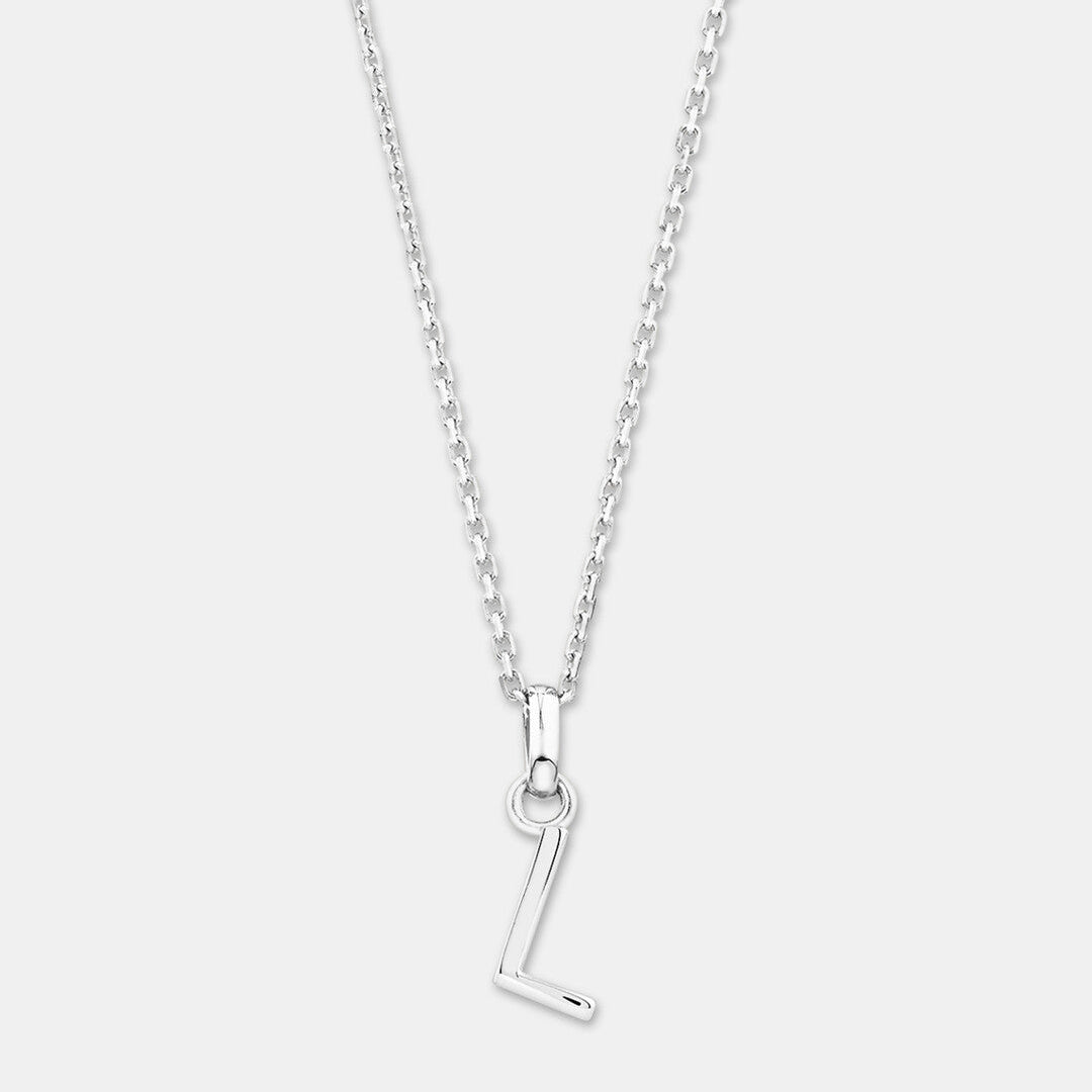 Round Cut Cubic Zirconia in 925 Sterling Silver Necklace 1