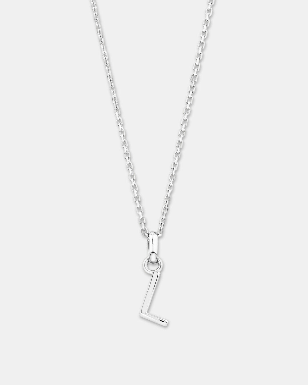 Round Cut Cubic Zirconia in 925 Sterling Silver Necklace 1