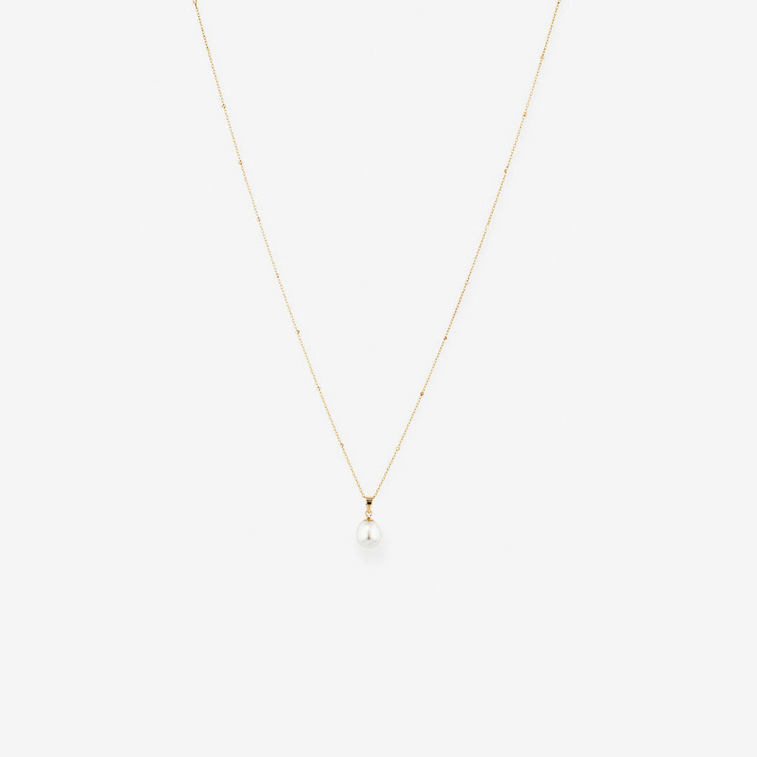 Round Cut Cubic Zirconia in 925 Sterling Silver Necklace 1