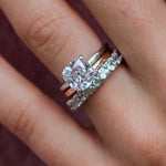 Cushion Cut Solitaire Style Cubic Zirconia in 925 Sterling Silver Ring 2