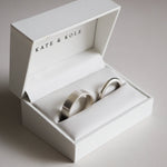 Stunning Men's Square Metal Wedding Bands 3