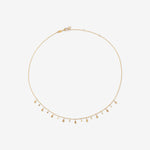 Round Cut Cubic Zirconia in 925 Sterling Silver Necklace 3