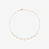 Round Cut Cubic Zirconia in 925 Sterling Silver Necklace 3